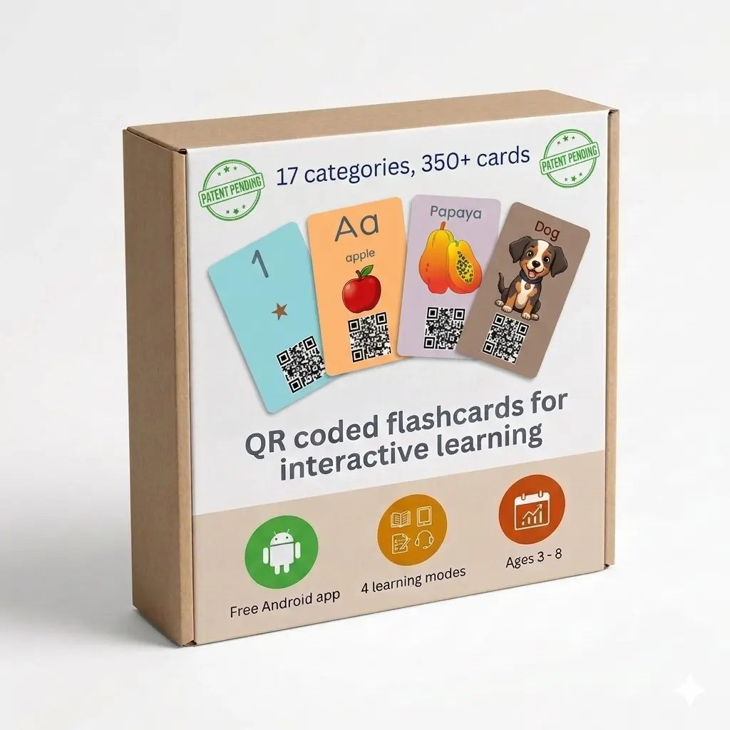 SrrtKidz Smart Flashcards - All In One